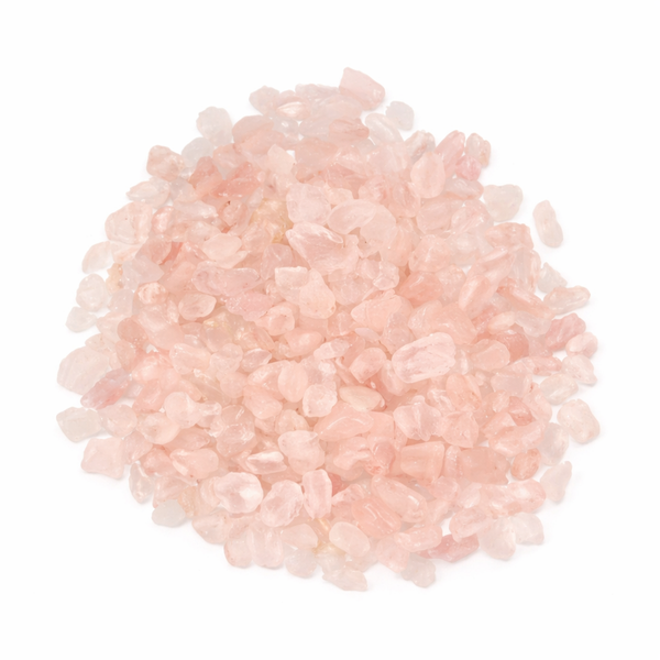 Trommelstenen Rozenkwarts - 100 gram