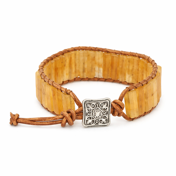 Edelsteen Armband Calciet Geel Gipsy