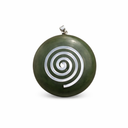 Groene Aventurijn Levensspiraal Donut Hanger