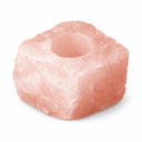 Waxinelichthouder Edelsteen Rozenkwarts (ca. 1 kg)