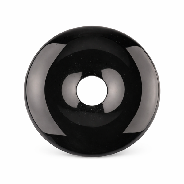 Donut Obsidiaan Zwart (30 mm)