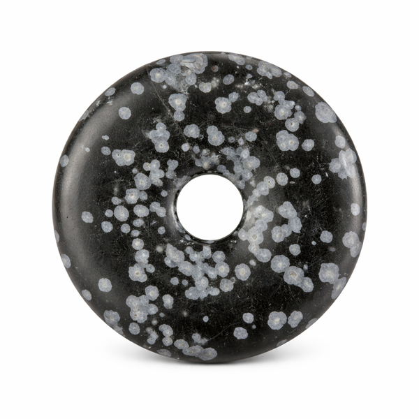 Donut Obsidiaan Sneeuwvlok (30 mm)