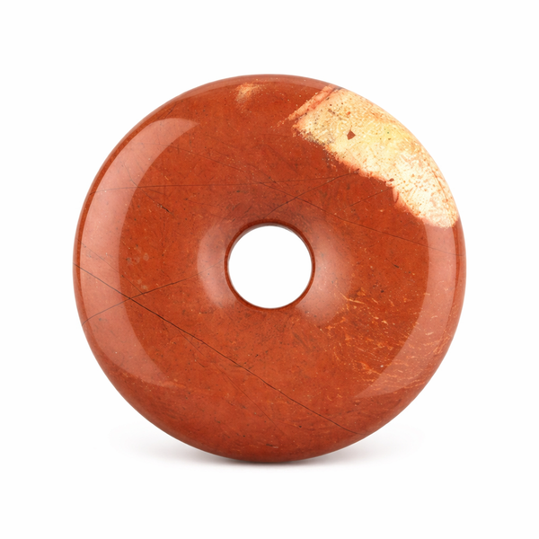 Donut Jaspis Rood (40 mm)