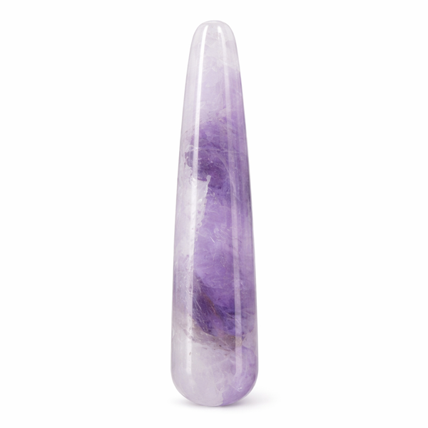 Massage Griffel Amethist - 10 x 2 cm