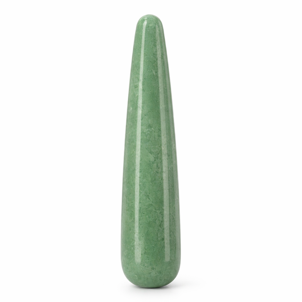 Massage Griffel Groene Aventurijn - 10 x 2 cm