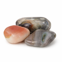 Trommelstenen Agaat Vindplaats Botswana Roze (20-40 mm)