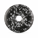 Donut Obsidiaan Sneeuwvlok (40 mm)