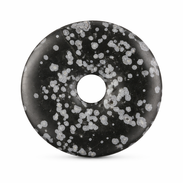 Donut Obsidiaan Sneeuwvlok (40 mm)