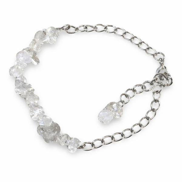Edelsteen Splitarmband Bergkristal Bar