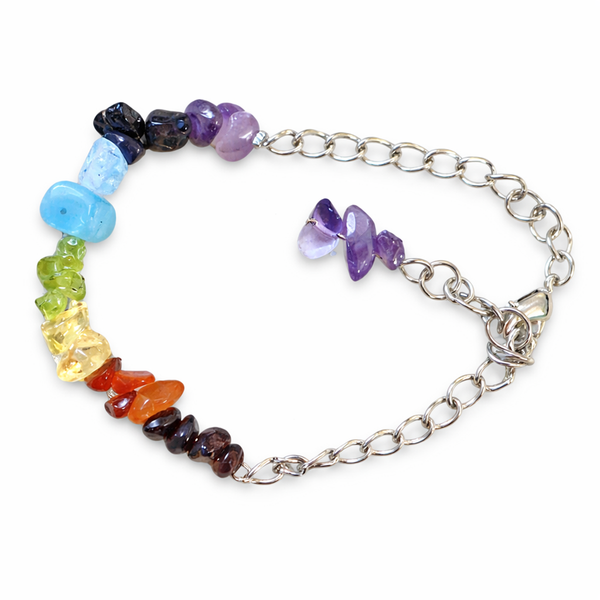 Edelsteen Splitarmband Chakra Bararmband