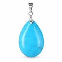 Howliet Blauw Druppelvorm Hanger
