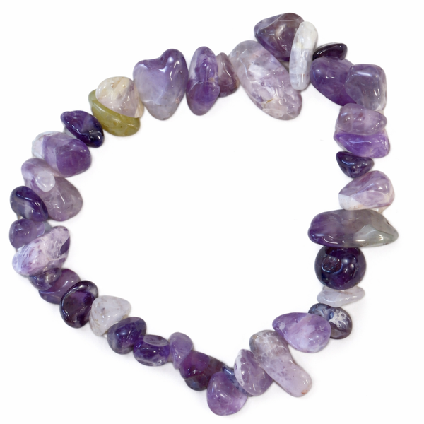 Edelsteen Splitarmband Amethist