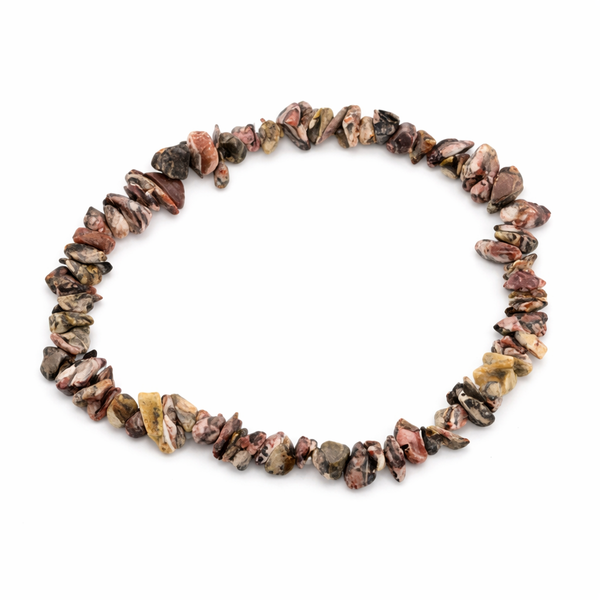 Edelsteen Splitarmband Jaspis Luipaard
