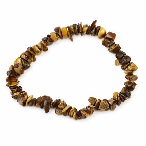Edelsteen Splitarmband Tijgeroog