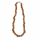 Splitketting Jaspis Geel