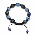 Edelstenen Shamballa Armband Sodaliet