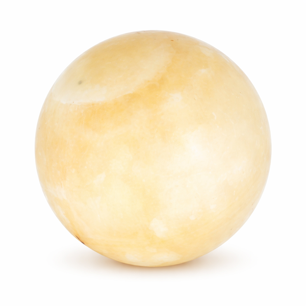 Bol van Edelsteen Calciet Geel (4 cm)