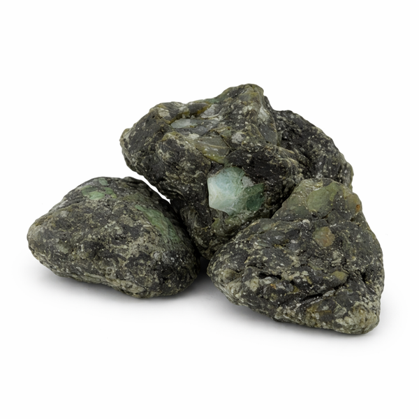 Ruwe Smaragd Edelsteen 3-6 cm Stukken (1 kg)