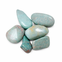 Trommelstenen Amazoniet (20-30 mm) - 100 gram