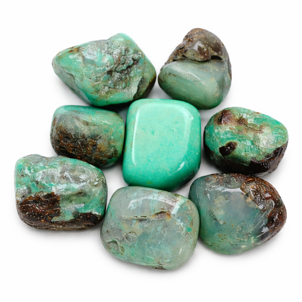 Trommelstenen Chrysopraas (150 gram)