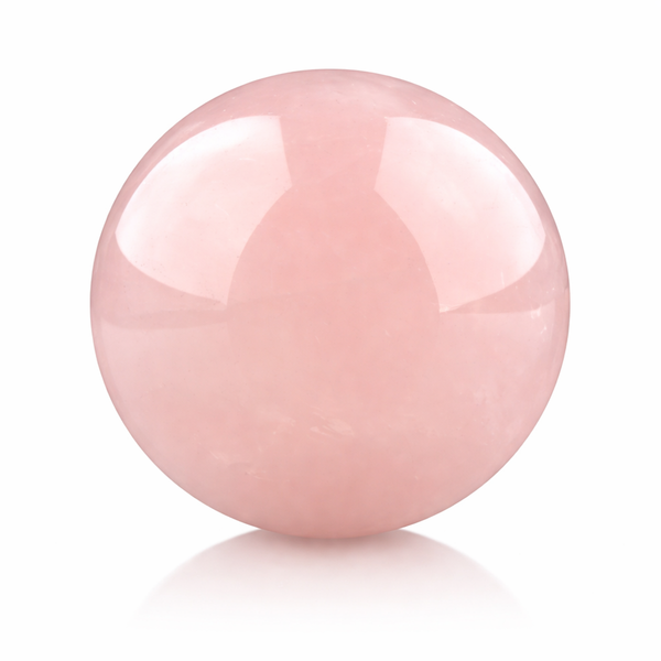 Roze Kwarts Edelsteen Bol - Liefde Harmonie Creativiteit 20mm