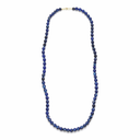 Lapis Lazuli Kralenketting 8mm 73cm met Slotje