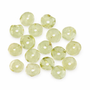 Peridoot Kralen 5 mm Plakjes 17 Stuks voor Sieraden en Optimisme