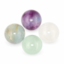 Edelsteen Kralen Fluoriet Regenboog (10mm - 4 stuks)