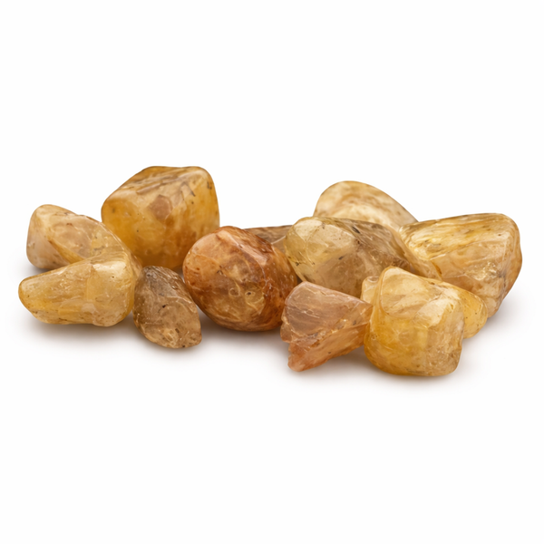 50 Gram Goudtopaas Trommelstenen Kleine Knuffelstenen