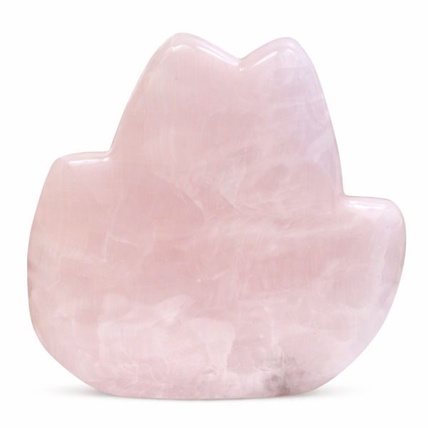 Manganocalciet Sculptuur Half-Edelsteen uit Afghanistan