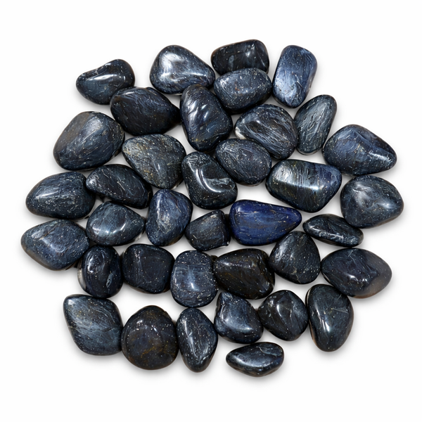 Blauwe Aventurijn Trommelstenen 500 gram uit Brazilië