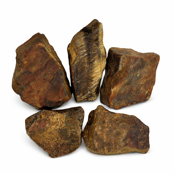 Ruwe Tijgeroog brokjes 250 gram uit Zuid-Afrika