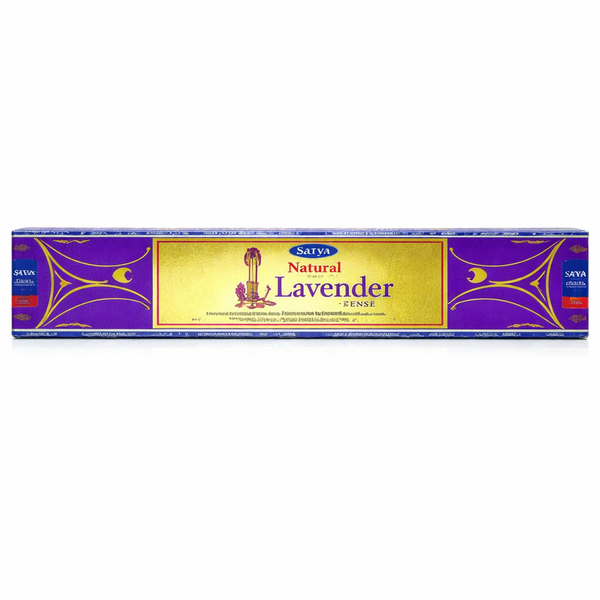 Satya Natural Lavender wierook stokjes ca 15 stokjes per doosje