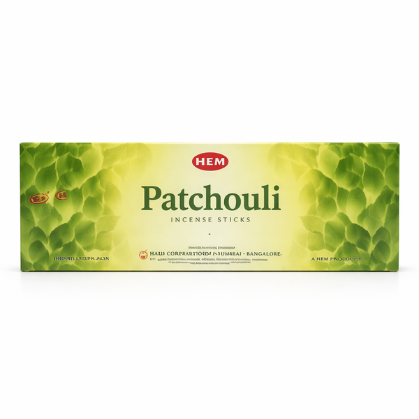Patchouli Hexa Pakje 20 Stokjes - Aardend, Seksbevorderend, Anti Depressief, Insectenwerend