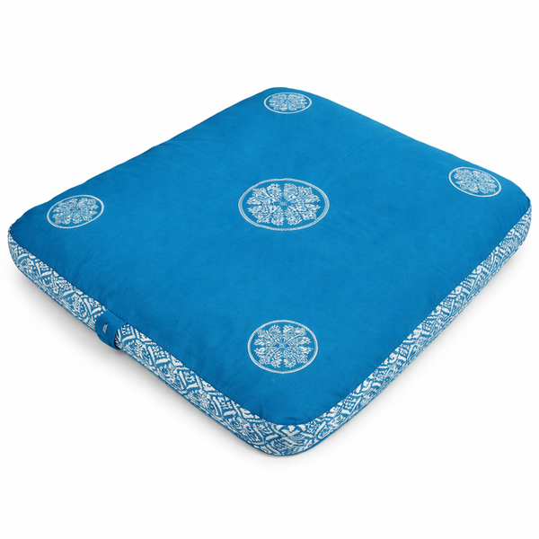 YogaStyles Zabuton Turquoise Kussen Meditatie Comfort en Ondersteuning