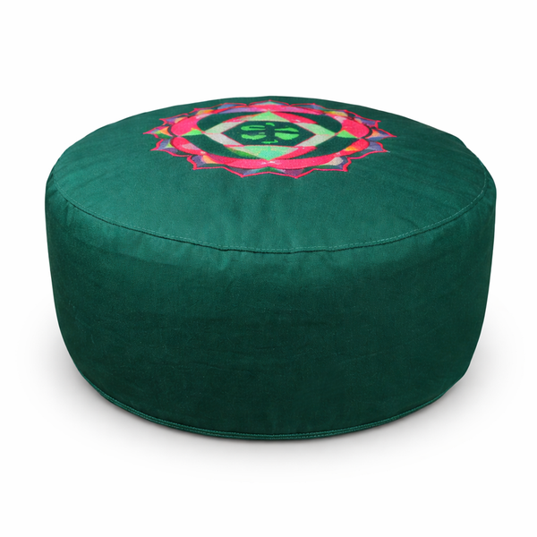 YogaStyles Chakra Collectie Meditatiekussens Geborduurde Chakra Symbolen