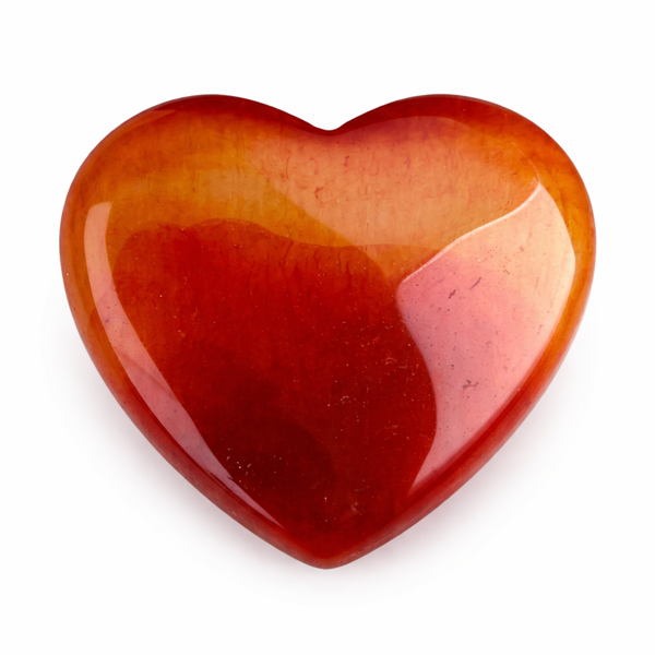 Carneool Edelsteen Hart Liefde Emotionele Genezing Positieve Energie