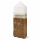 Calciet Mangano Obelisk nr.18 Spirituele Edelsteen Collectie