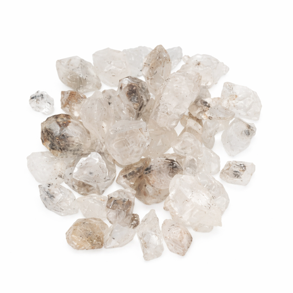 Ruwe Herkimer Edelsteen ca. 1-10 mm (25 gram)