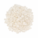 Trommelstenen Sneeuwkwarts (5-10 mm) - 100 gram