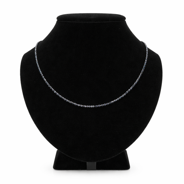 Edelstenen Ketting Spinel Zwart met Coating - Summer Vibes