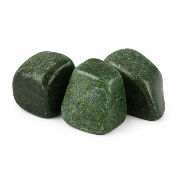 Verdiet Trommelstenen - Afrikaanse Jade (250 gram)