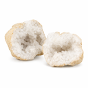 Edelsteen Bergkristal Geode Paar (7-10 cm)