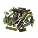 Groene Toermalijn Ruwe Staafjes 10 Gram Zakje 1-3 cm Lengte