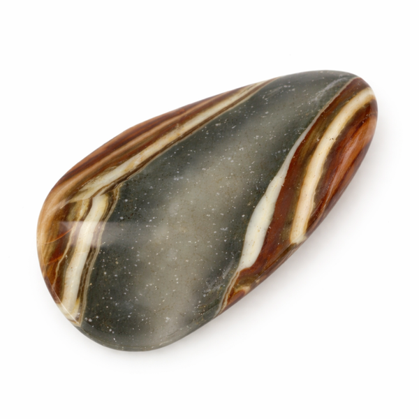 Edelsteen Pringle Jaspis Polychroom (7 cm)