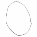 Zilveren Collier Snake 40 cm Los