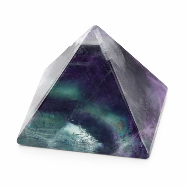 Edelsteen Piramide Fluoriet - 30 mm