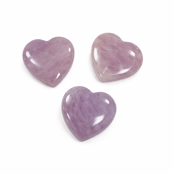 Edelstenen Hart Rozenkwarts (30 mm)
