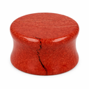 Plug Oorpiercing Jaspis Rood (20 mm)