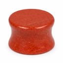 Plug Oorpiercing Jaspis Rood (16 mm)